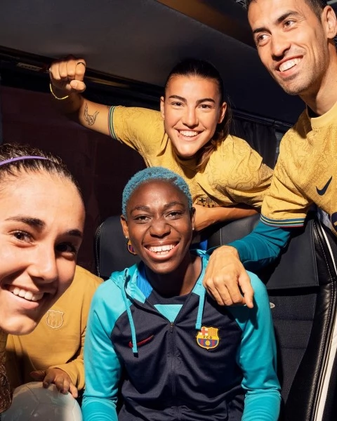 FC Barcelona Voetbaltenue Lewandowski 9 2022-2023 Uitshirt Kids